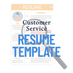 Customer Service Resume Template